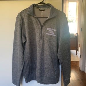 Adidas gray High Point University Womens soccer pull over
